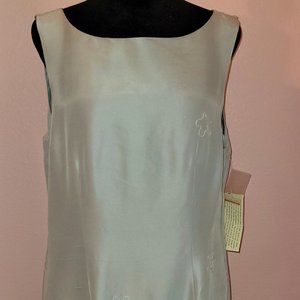 JohnPaulRichard Petite Short Sleeve Silk Dress